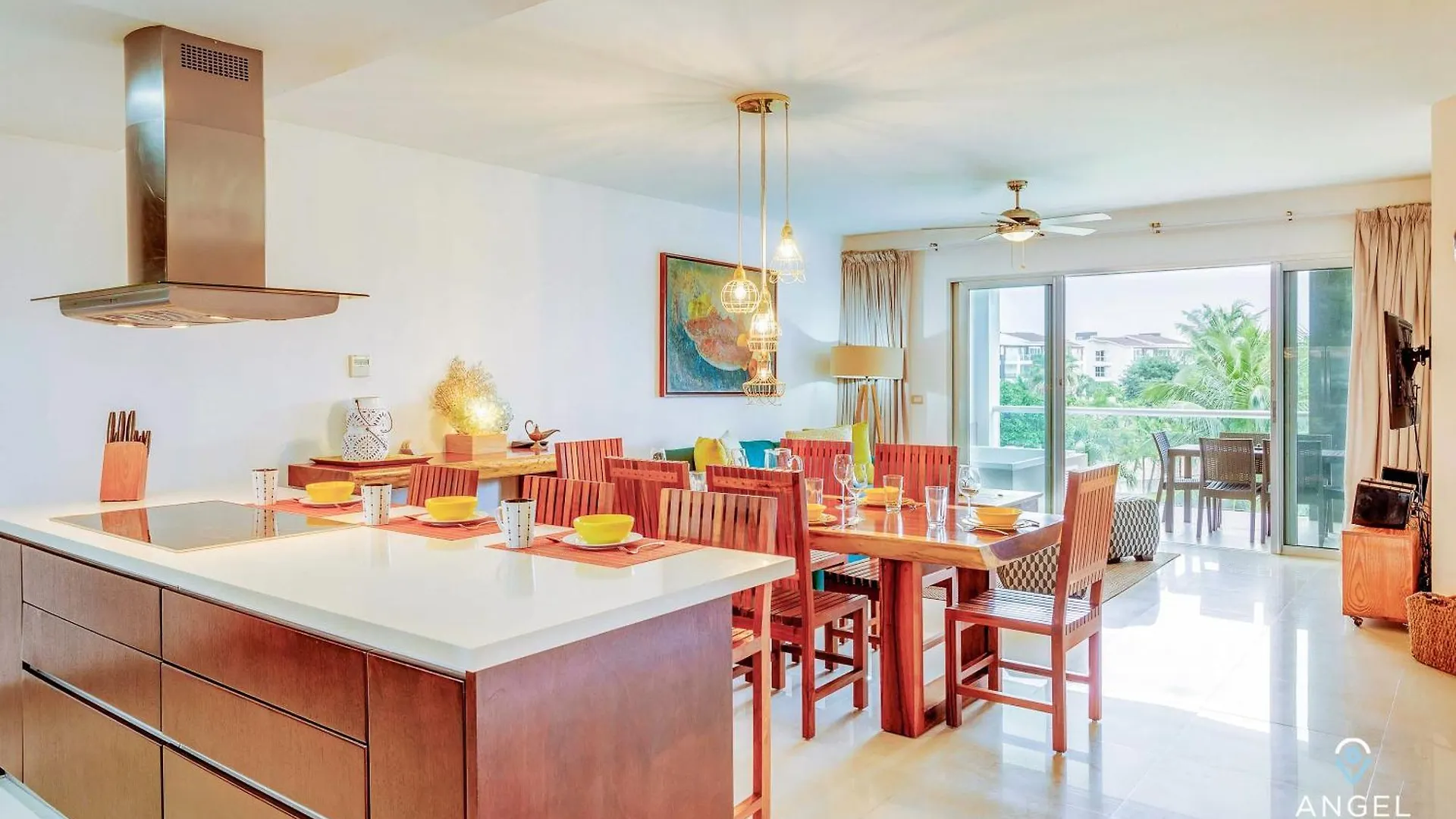 Zen Beachfront Condo, Pool, Gym, Golf, Beach Club Playa del Carmen Mexico