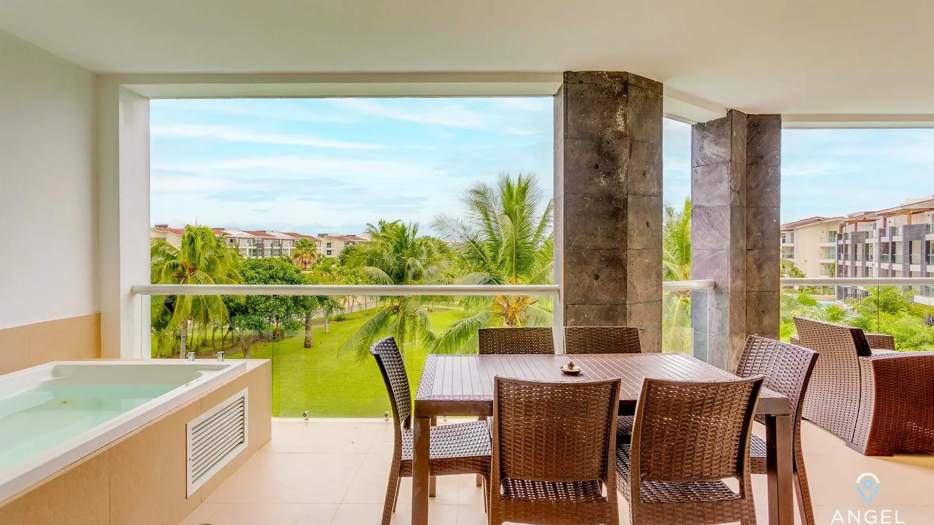 Zen Beachfront Condo, Pool, Gym, Golf, Beach Club Playa del Carmen 0*,  Mexico
