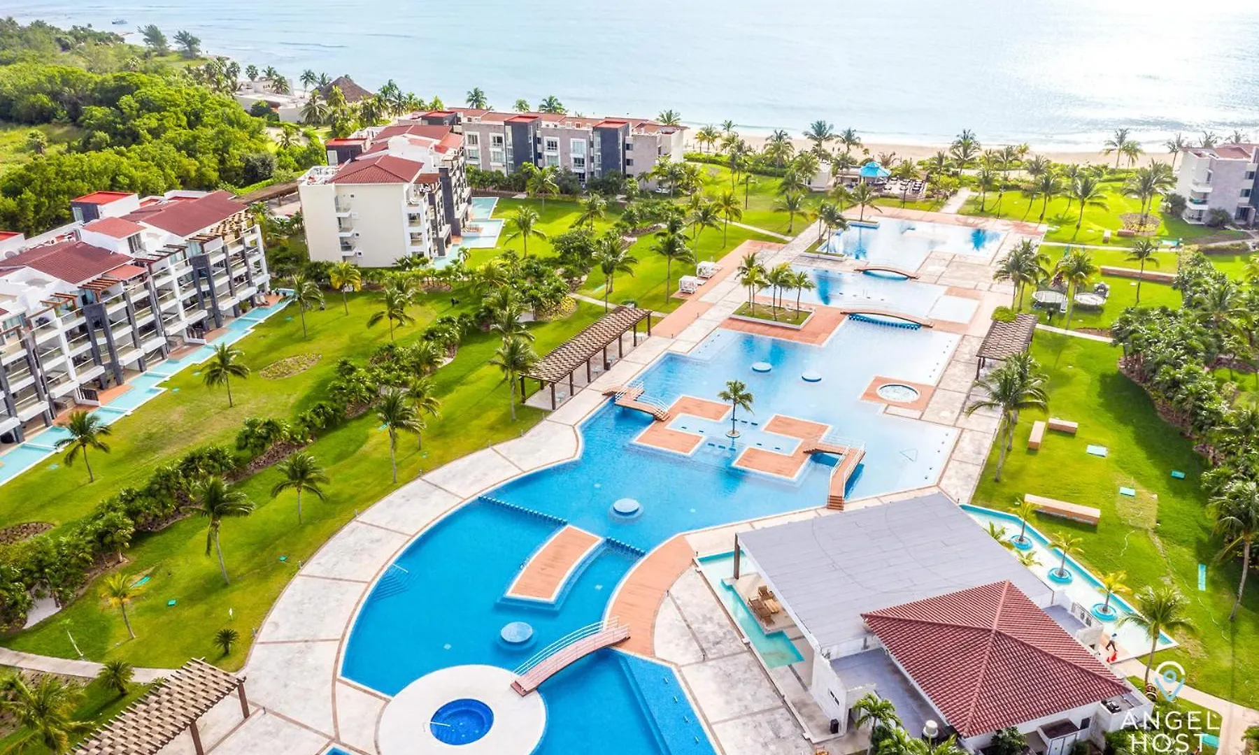 Zen Beachfront Condo, Pool, Gym, Golf, Beach Club Playa del Carmen 0*,